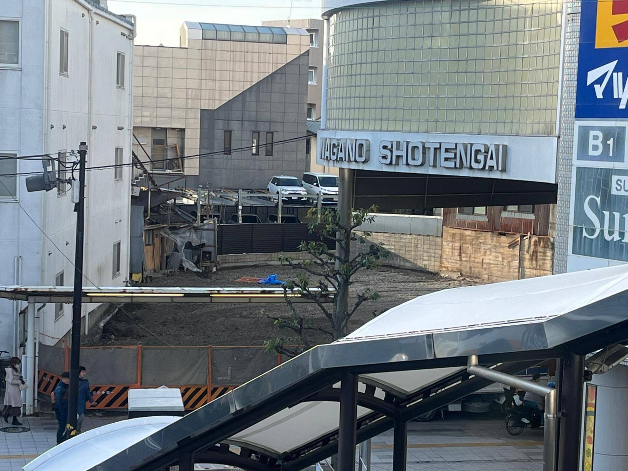 長野商店街の東側